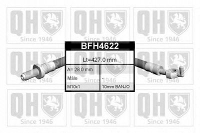 QUINTON HAZELL bfh4622 -  Тормозной шланг